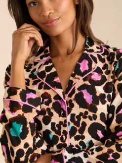 Bruin - Button Down Pyjamas Set*Love & Roses Outlet