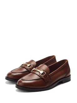 - Elarra Flat Loafers With Snaffle Trim*Moda in Pelle Discount