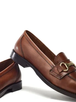 - Elarra Flat Loafers With Snaffle Trim*Moda in Pelle Discount