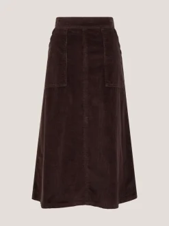 - Malika Corduroy Midi Skirt*Monsoon New
