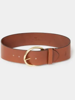 - The Oversized Leather Buckle Belt*Osprey London Sale