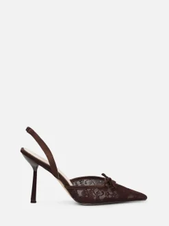 - Bebee Bow Heeled Shoes*Simmi London
