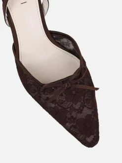 - Bebee Bow Heeled Shoes*Simmi London