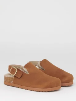 - Fluffy Mules With Back Strap*Simply Be Outlet