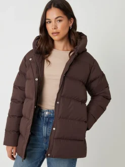 - - Gewatteerd jack met capuchon*Threadbare Sale