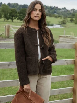 - borg fleece Toggle jack*Threadbare