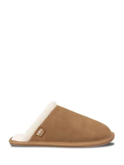 - Isotoner Ladies Real Suede Mules With Water Repellency*Totes