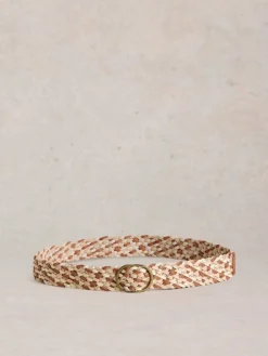 - Leather Weave Belt*White Stuff Hot