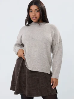 - Check Mini Skirt*Yours Curve