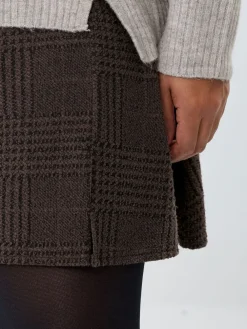 - Check Mini Skirt*Yours Curve