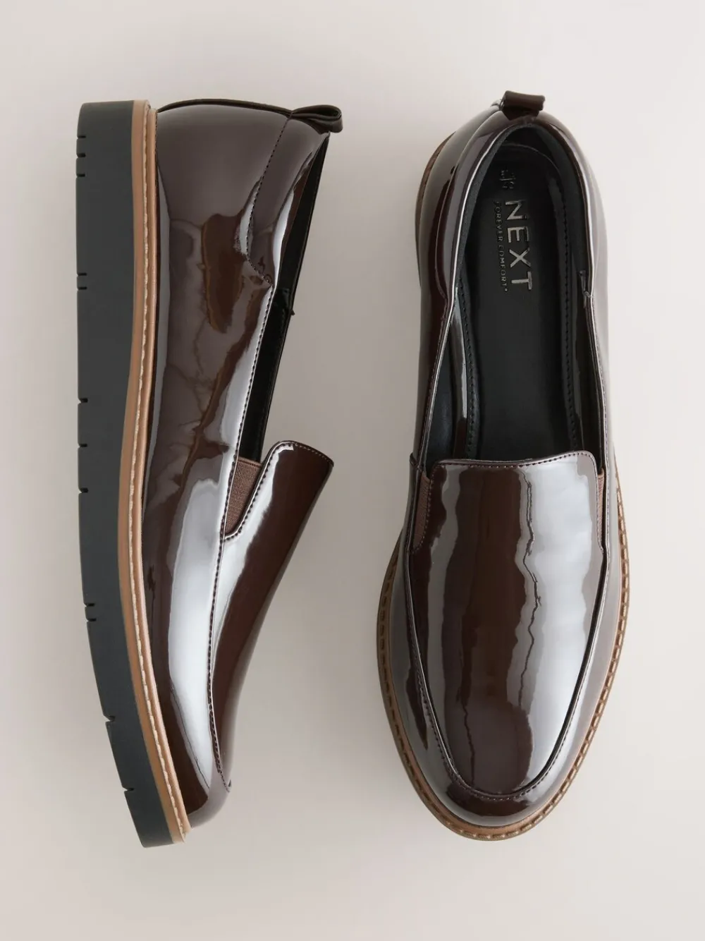 - Forever Comfort® Slip On Clean Chunky Sole Loafers*Next Online
