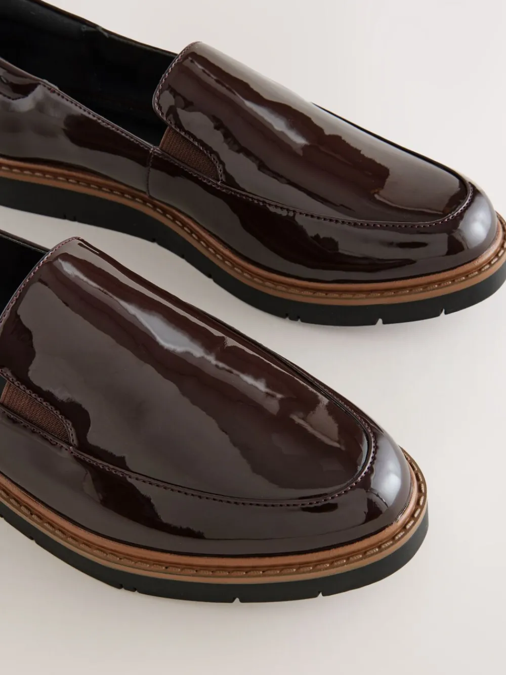 - Forever Comfort® Slip On Clean Chunky Sole Loafers*Next Online