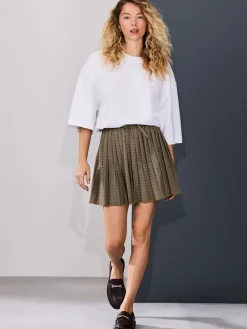 - Pleated Pull On Mini Skirt*Next Online