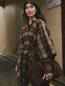 - Wrap Front Cape Poncho*Next