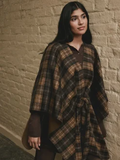 - Wrap Front Cape Poncho*Next