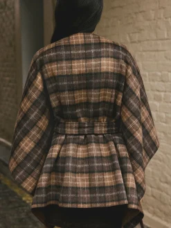 - Wrap Front Cape Poncho*Next