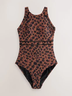 - Hoogsluitend ondersteunend badpak met buikcorrigerend effect*Next Hot