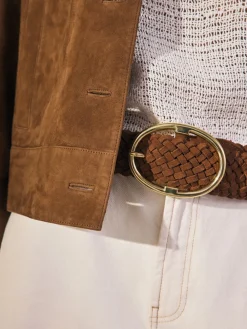 - Brede leren riem*Next Discount