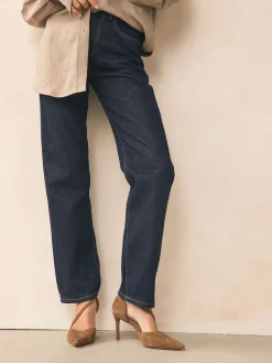 - Premium Leather Asymmetric Court Heels*Next Clearance