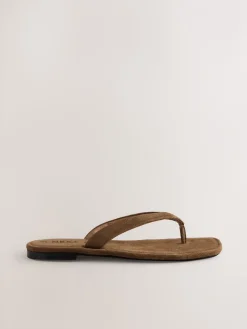 - Slippersandalen met vierkante neus*Next Discount