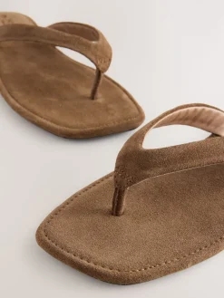 - Slippersandalen met vierkante neus*Next Discount