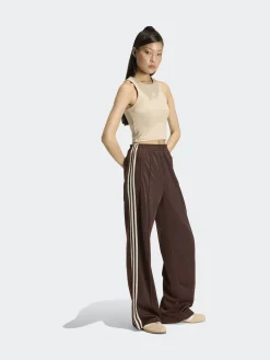 Bruin/crèmekleurig - Firebird Loose Trousers*adidas originals