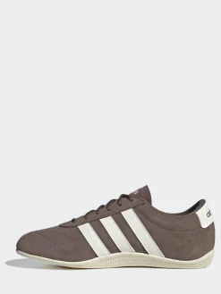 Bruin/wit - Grand Court Lo Trainers*adidas Best