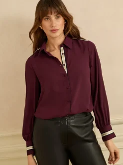 - overhemd met knopen en lange mouwen*Love & Roses Online