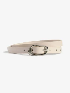 Burgundy, Tan & Cream - Skinny Belts 3 Pack*Lipsy Outlet