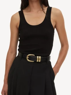 Zoira Leren Riem*By Malene Birger Outlet