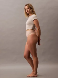 Sculpted Shapewear Thong - Stay Put Mesh*Calvin Klein Clearance