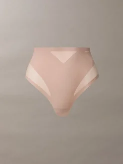 Sculpted Shapewear Thong - Stay Put Mesh*Calvin Klein Clearance