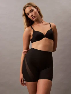 Sculpted Shapewear Shorts - Stay Put Mesh*Calvin Klein Outlet