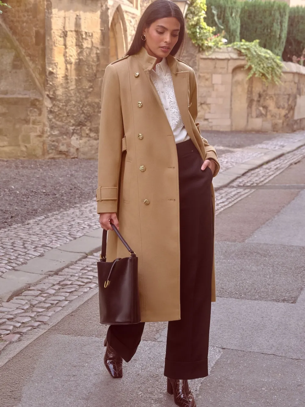 - wikkeljas met opstaande kraag*Love & Roses Best