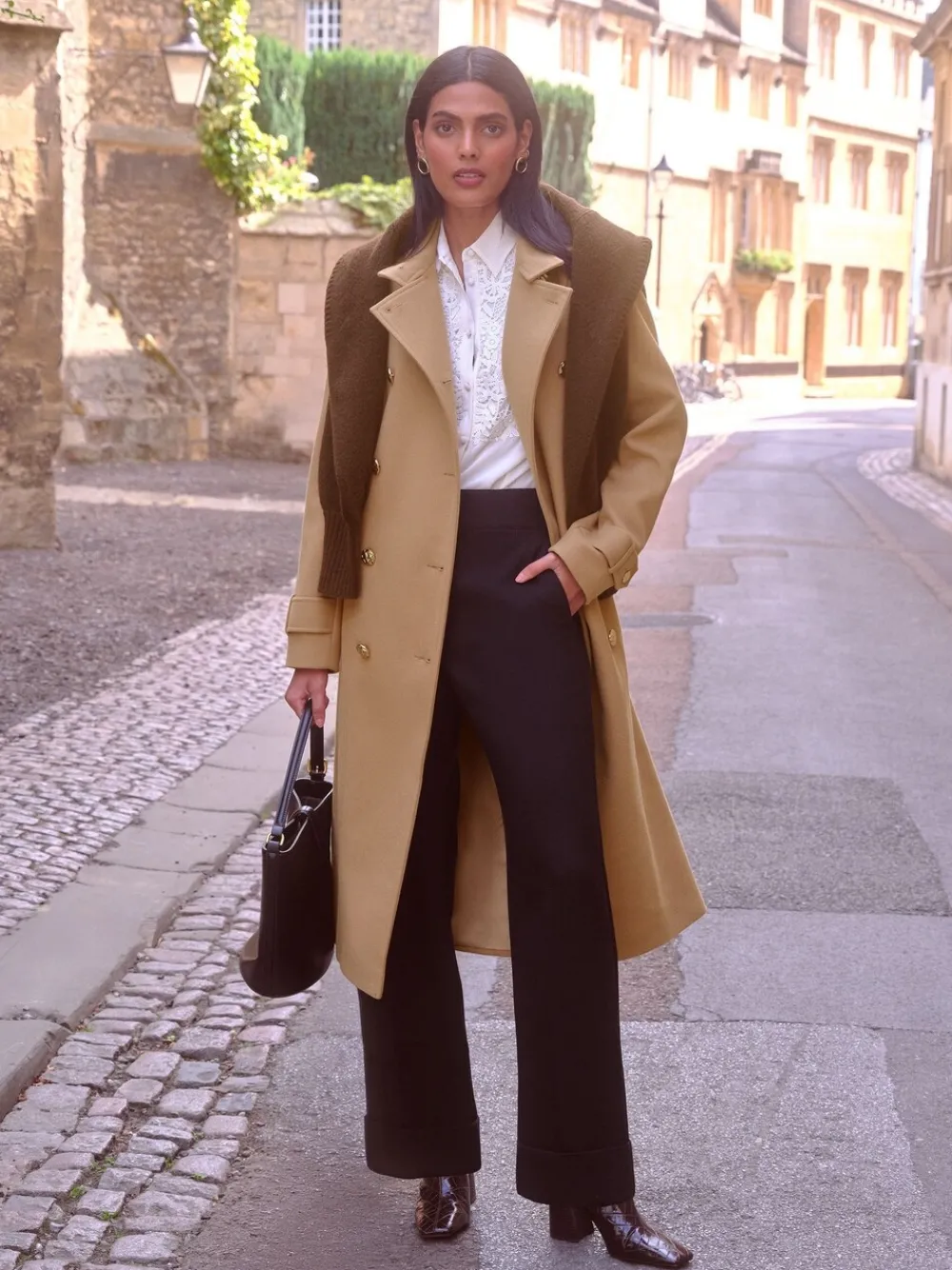 - wikkeljas met opstaande kraag*Love & Roses Best