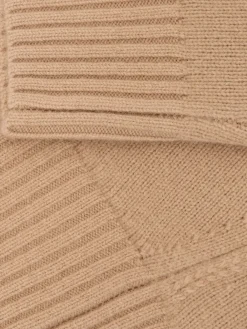 Camel - Ella wollen kasjmier trui met ronde hals*Reiss Sale