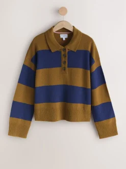 - 100% Wool N.Premium Polo Jumper*Next Sale