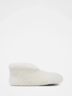 Celtic & Co Natural Teddy Soft Sole Bootee Slippers*Celtic & Co. Discount