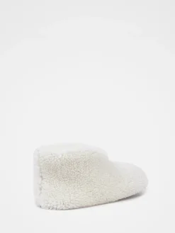 Celtic & Co Natural Teddy Soft Sole Bootee Slippers*Celtic & Co. Discount