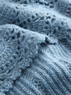 - Ribbed Knit Jumper With Crochet Sailor Collar*Next Best