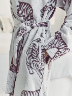 Fleece Burnout Tiger Dressing Gown*Chelsea Peers Best