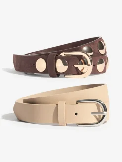 - Studded Belts 2 Pack*Friends Like These Outlet