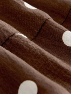 - Printed Long Sleeve Shirt Dress*Next