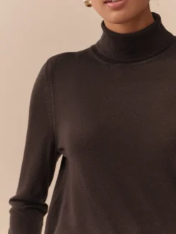 - 100% Merinowollen N.Premium trui met rolkraag*Next Best