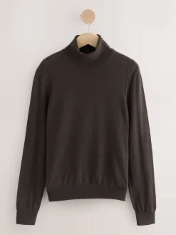 - 100% Merinowollen N.Premium trui met rolkraag*Next Best