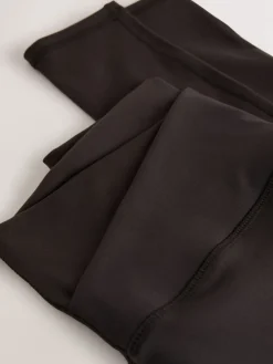 Chocoladebruin - Active Balance Wrap Front Leggings*Next