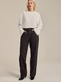 - Baggy jeans met wijde pijpen en halfhoge taille*Next Sale