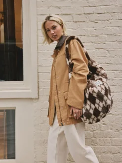 Chocoladebruin - Borg Argyle Shoulder Bag*Next Discount