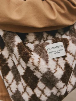 Chocoladebruin - Borg Argyle Shoulder Bag*Next Discount