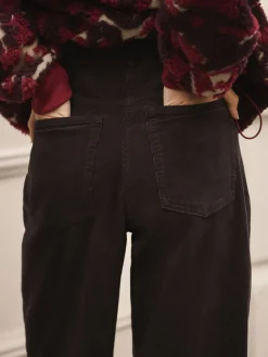 - Corduroy broek met wijde pijpen*Next Online